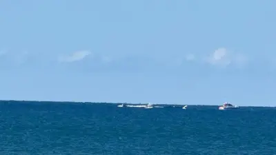 Rize Açıklarında Acil İniş Yapan Özel Uçaktaki İki Belçika Vatandaşı Kurtarıldı
