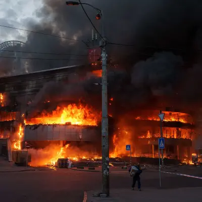 Rusya'dan Ukrayna'ya Füze Saldırısı: Kiev'de Binalar Sarsıldı
