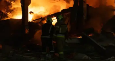 Rusya'dan Ukrayna'ya Gece Boyu Saldırı: 9 Can Kaybı, 25 Yaralı
