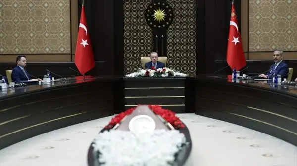 Cumhurbaşkanlığı Külliyesi'nde Siber Güvenlik Kurulu toplantısı