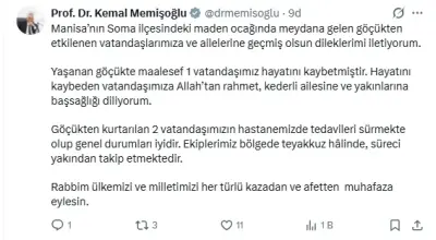 Soma maden kazası kurtarma çalışmaları