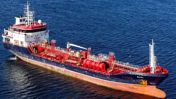 Marmara Denizi'nde batan Tuğberk İmamoğlu gemisinin enkazı bulundu.