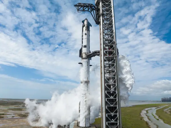 SpaceX'in Louisiana'daki yeni Starbase uzay limanı inşaat alanı