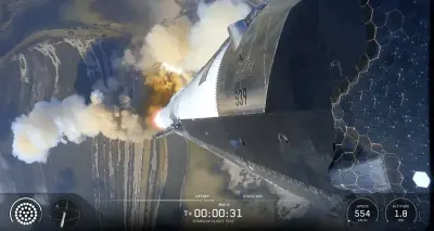 SpaceX Starship V3 İlk Uçuşunda Güçlendirici Kaybı Yaşadı