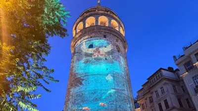 Tarihi Galata Kulesi'nde Sıfır Atık Temalı Görsel Şölen: Farkındalık Zirveye Taşındı