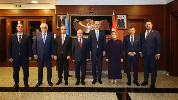 TBMM Başkanı Numan Kurtulmuş, Türkiye'nin Bakü Büyükelçiliğini ziyaret ediyor.