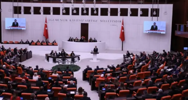 Türkiye Büyük Millet Meclisi Genel Kurulu'nda oylama anı