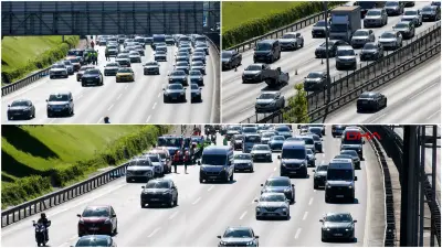 TEM Otoyolu FSM Çıkışında Zincirleme Kaza: Trafik Kilitlendi, Yaralı Hastaneye Kaldırıldı