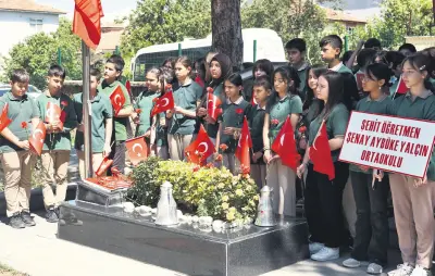 Terör Saldırısında Şehit Düşen Aybüke Yalçın, Vefatının 9. Yıl Dönümünde Kabri Başında Anıldı