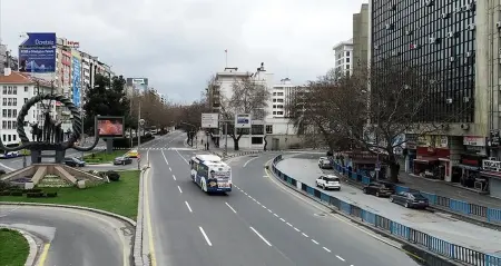 Ankara'da Türk Devletleri Teşkilatı Zirvesi nedeniyle trafiğe kapatılan yollar.