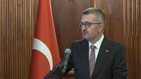 İletişim Başkanı Duran'ın Birleşmiş Milletler Genel Kurulu haftasında Türkiye-ABD ilişkilerini değerlendirdiği panelden bir görünüm.