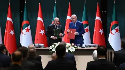 Türkiye ve Cezayir Arasında Çeşitli Alanlarda Stratejik İşbirliği Anlaşmaları İmzalandı