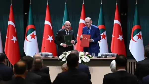 Türkiye ve Cezayir arasında imzalanan anlaşmalar