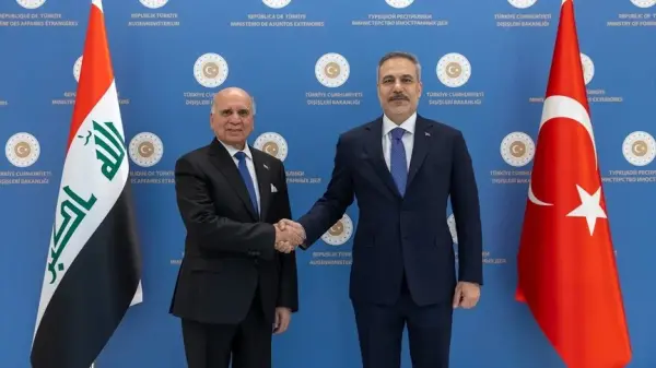 Türkiye ve Irak Dışişleri Bakanları Ankara'da görüşüyor