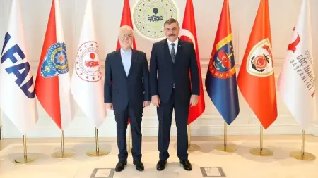 Türkiye ve İran İçişleri Bakanları Ankara'da bir araya geldi