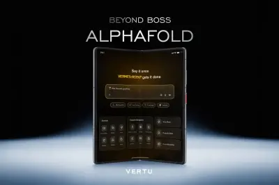 Vertu, Yapay Zeka Destekli Katlanabilir Telefonuyla Üst Düzey Yöneticilere Sesleniyor: Fiyatlar 6.880 Dolar'dan Başlıyor