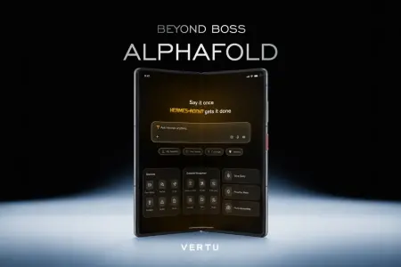 Vertu Alphafold katlanabilir akıllı telefon
