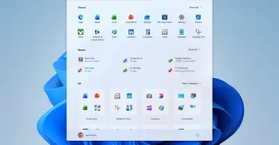 Windows 11'de Görev Çubuğu ve Başlat Menüsü Yeniden Boyutlandırılabiliyor