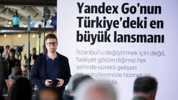 Yandex Go'nun İstanbul'daki lansman etkinliği ve yöneticileri