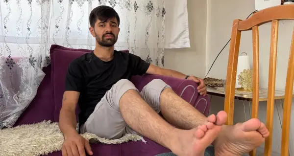 Diş ağrısı sonrası bacağını kullanamaz hale gelen Şerif Osman