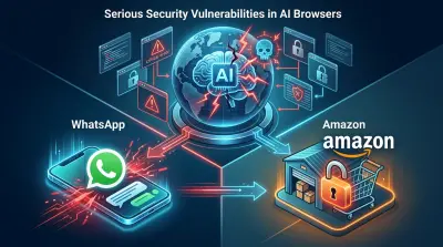 Yapay Zeka Destekli Tarayıcılarda Ciddi Güvenlik Açıkları Tespit Edildi: WhatsApp ve Amazon Risk Altında