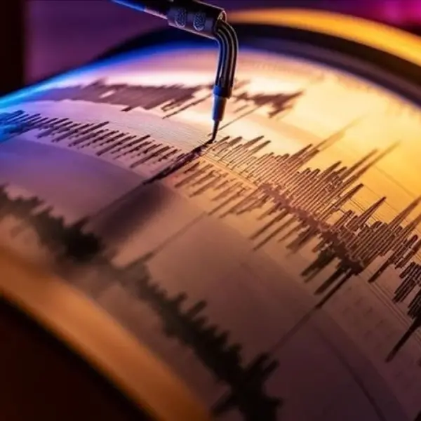 Türkiye haritası üzerinde deprem merkez üslerini gösteren bir görsel.