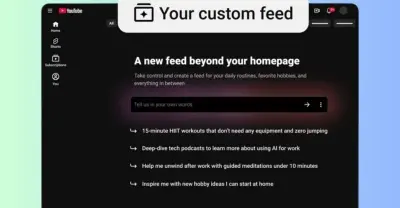 YouTube, Yapay Zeka ile Kişiselleştirilmiş Video Akışları Sunmaya Başlıyor