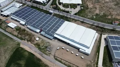 Yozgat'taki Çorap Fabrikası Enerjisini Güneşten, Suyunu Yağmurdan Karşılıyor