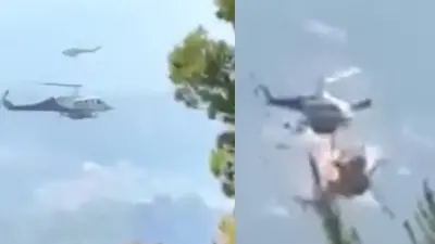 Yunanistan'da Yangın Felaketi: İki Söndürme Helikopteri Havada Çarpıştı