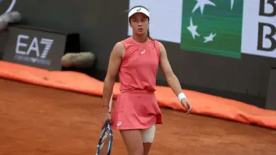 Zeynep Sönmez, Roma Açık'ta 2. Turda Elendi