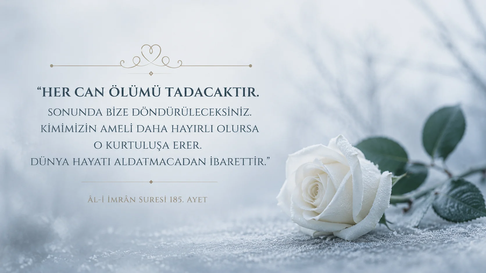 Ölüm ile ilgili ayet