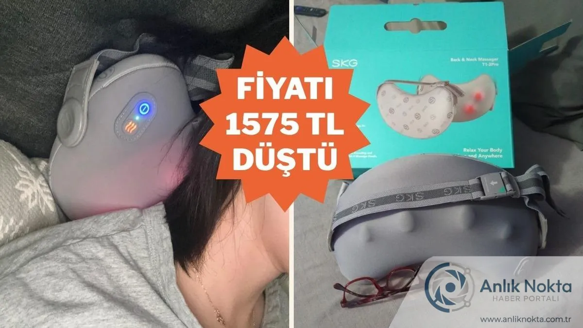 SKG T1-2 PRO: Ev Konforunda Profesyonel Masaj Deneyimi, Şimdi İndirimli